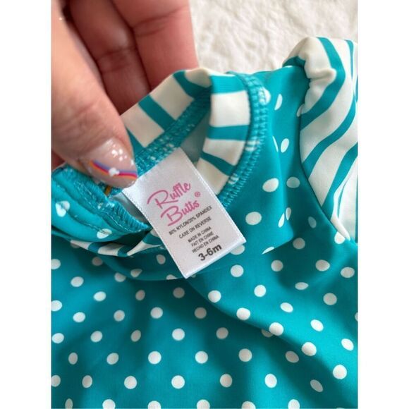 Ruffle Butts Baby Bathing Suit Size 3-6 Months - Picture 6 of 10